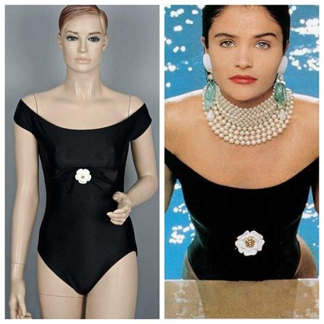 Vintage Chanel Swimwear .